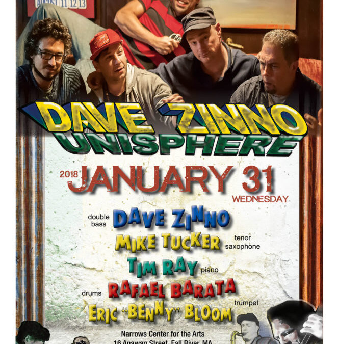 1/31 Dave Zinno Unisphere “River of January” CD release at Narrows