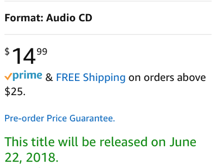 Dori Rubbicco Stage Door Live Available on Amazon June 22, 2018 – Pre Order Available Now