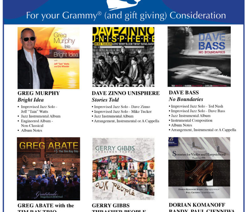 For Your Grammy® (and gift giving) Consideration