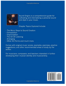 Check out “Sound Origins: Developing Your Musical Identity” by Jim Robitalle