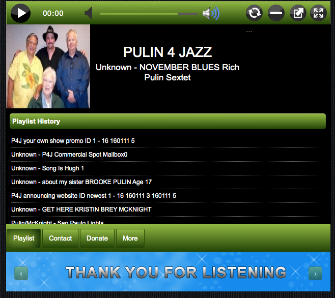 Greg Abate will be appearing on “Pulin 4 Jazz” radio on Saturday, May 9!