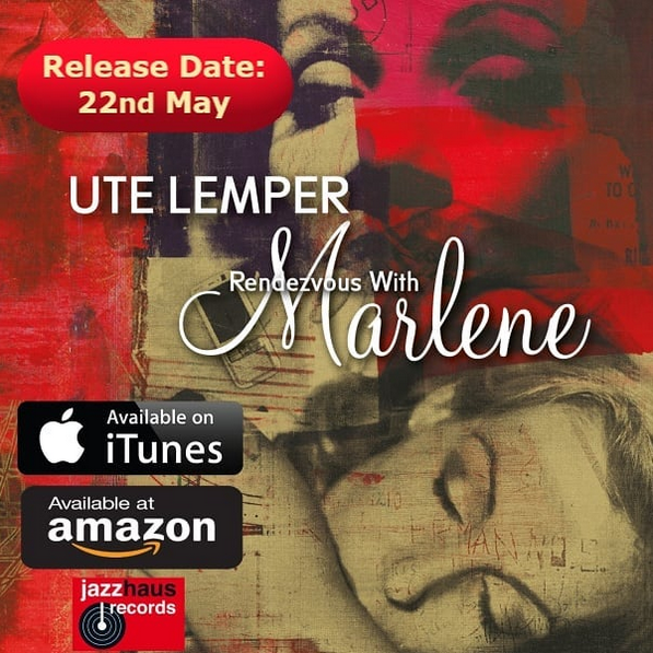 Ute Lemper #7 most added on 5/18 Jazzweek Jazz Chart, new release set for 5/22!