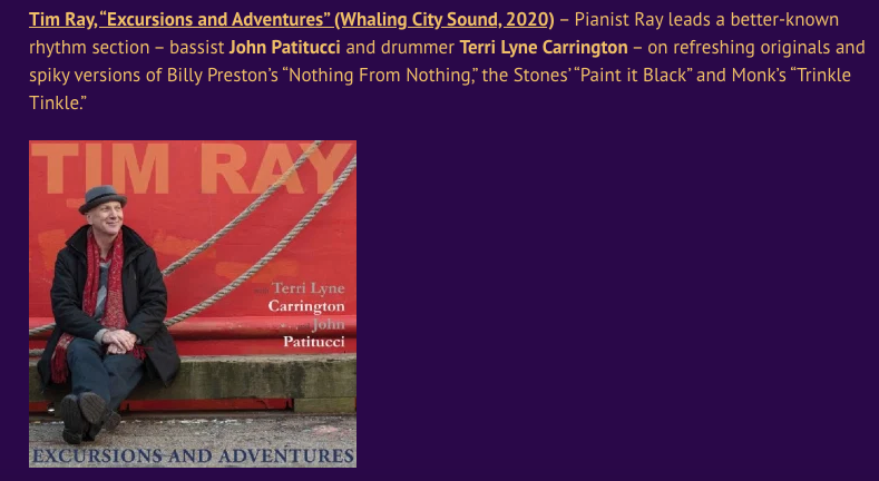Tim Ray has “refreshing originals” on latest release “Excursions and Adventures”