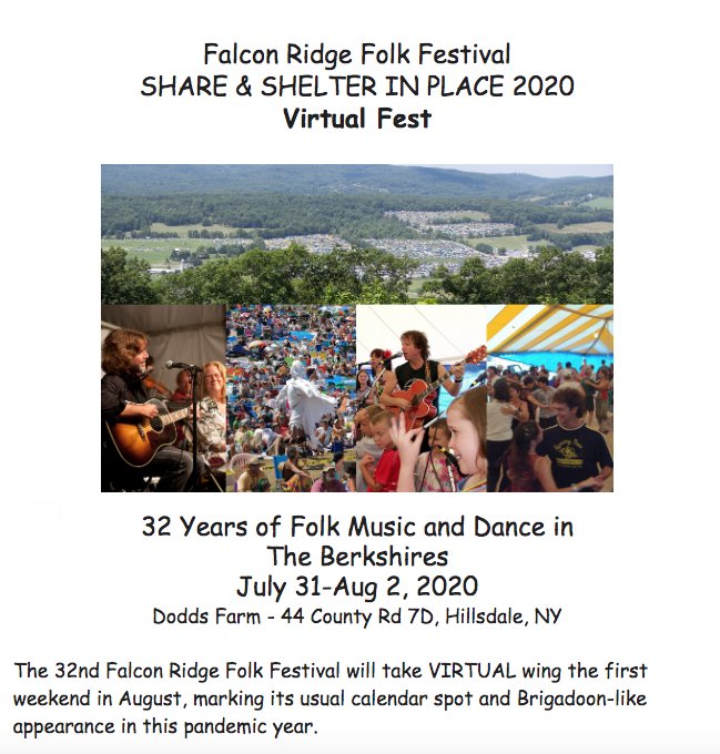 Falcon Ridge Folk Festival Mixed Media Promotions