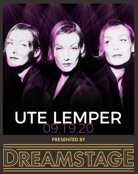 September 19: Ute Lemper will perform “Rendezvous with Marlene” virtually, tickets are on sale now!
