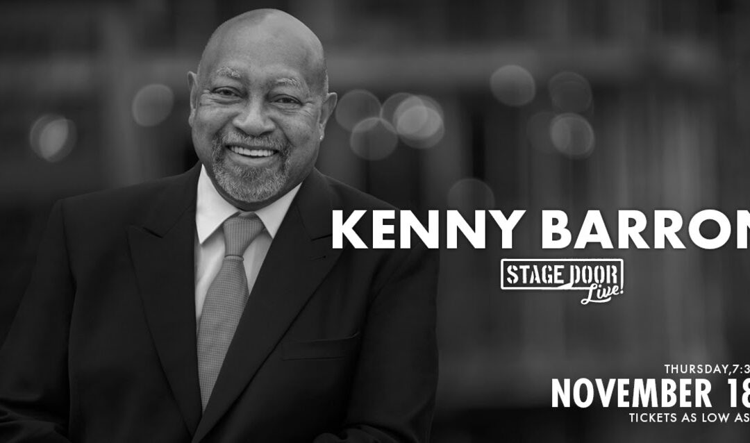 Kenny Barron at stage door live Zeiterion this Thursday 11/18