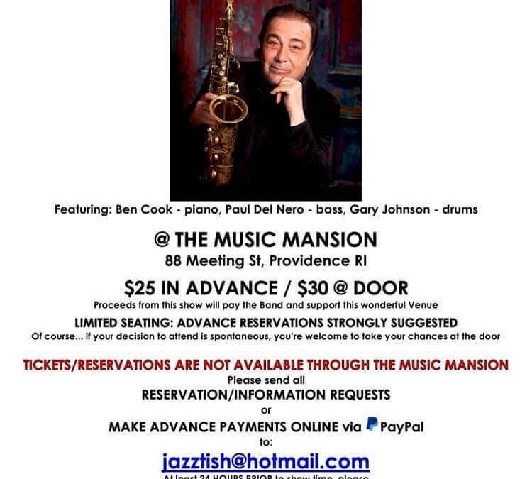 4/24/22: The Greg Abate Quartet live at The Music Mansion