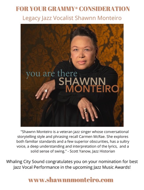 #DMI FYC Grammys – Shawnn Monteiro “You Are There” – Best jazz vocal album