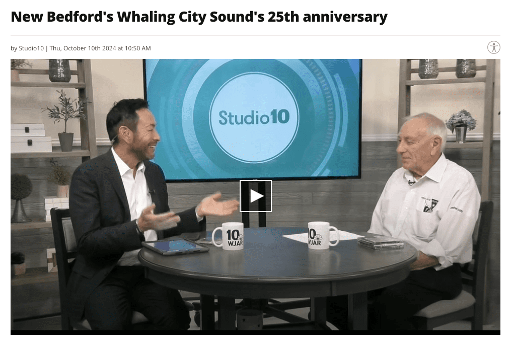 #ICYMI: Whaling City Sound founder Neal Weiss featured on WJAR’s Studio 10